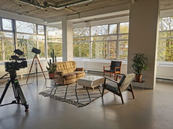 Rent a film studio in Amsterdam - the Living Room at 1Camera