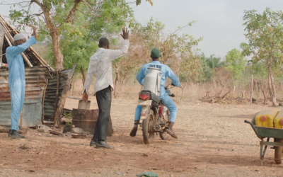 Moyosore, a dairy farmer in Nigeria